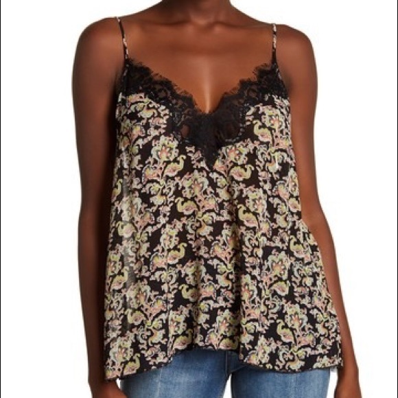 Free People Tops - NWT Free People Intimately paisley cami tank top